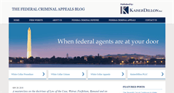 Desktop Screenshot of federalcriminalappealsblog.com