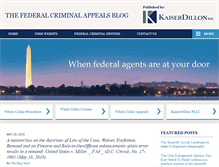 Tablet Screenshot of federalcriminalappealsblog.com